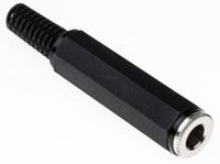 klk3 Lumberg Jack Connector 6.35 mm Cable Mount Stereo Socket, 3Pole 2A