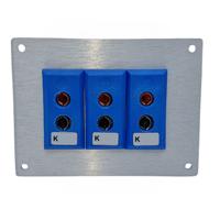 106-686 RS PRO Thermocouple Connector Panel, RoHS Standard