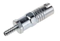776-8371 RS PRO Steel Male Pneumatic Quick Connect Coupling, G 1/4 Male 6.35mm Hose Barb