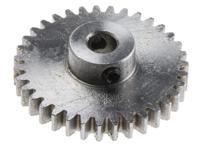 878-7916 RS PRO Steel 30 Teeth Spur Gear, 1 Module, 6mm Bore Diam, 30mm Pitch Diam, 14mm Hub Diam