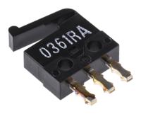 d2mq-1l Omron Lever Micro Switch, Through Hole Terminal, 500 mA @ 30 V dc, SPDT, IP40