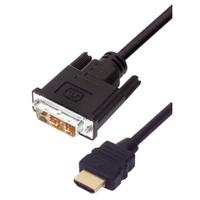 hd-dvi-mm-1 L-ComHD-DVI, 1m Male HDMI to Male DVI