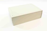 198-1392 RS PRO Beige ABS Instrument Case, 75 x 180 x 250mm