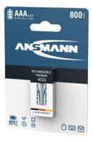 5030982 Ansmann MaxE NiMH Rechargeable AAA Battery, 800mAh, 1.2V