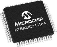 atsamc21j18a-aut Microchip ATSAMC21J18A-AUT, 32 bit 32 bit Cortex, SAM C20/C21 Family Microcontroller, 64 MHz, 32kB SRAM, 64-Pin TQFP