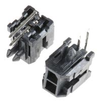 43045-0200 Molex 43045 Series Straight Through Hole PCB Header, 2 Contact(s), 3 mm Pitch, 1 Row, Shrouded