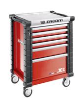 jet6m3apf Facom 6 Drawer Steel Wheeled