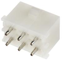 350431-1 TE Connectivity Universal MATE-N-LOK Series Straight Through Hole Mount PCB Socket, 6-Contact, 6.35mm Pitch, Solder