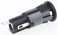 fx03672 Bulgin 10A Panel Mount Fuse Holder for 5 x 20mm Fuse, 1P, 250V ac