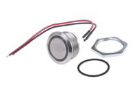 48m-612g ITW Switches 48M Series Illuminated Push Button Switch, Latching, Panel Mount, 19.43mm Cutout, SPST, Green LED, 48V dc,