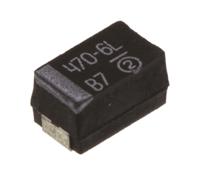 293d477x06r3e2te3 Vishay 470μF MnO2 Tantalum Capacitor 6.3V dc, 293D Series