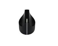 acckmp1925nlp14 Vishay 19mm Black Potentiometer Knob for 6.35mm Shaft Round Shaft, ACCKMP1925NLP14