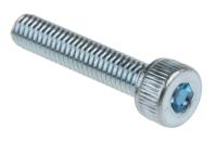 483-8231 RS PRO Bright Zinc Plated Steel Hex Socket Cap Screw, DIN 912, M4 x 20mm