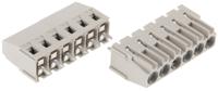 2516306530 Wieland 8291 Series PCB Terminal Block, 6-Contact, 5.08mm Pitch, Through Hole Mount, 1-Row, Screw Termination