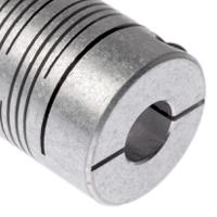 707253232 Huco Beam Coupling, 25mm Outside Diameter, 10mm Bore, 38.1mm Length Coupler