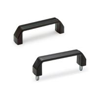 37285 Elesa Matt Black Polyamide Handle 38 mm Height, 25mm Width, 134mm Length
