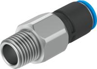 qsr-18-8 Festo QSR PBT Pneumatic Rotary Union, R 1/8 Male, Push In 8mm