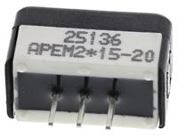 25136nab APEM PCB Slide Switch SPDT Latching 4 A @ 125 V ac Slide