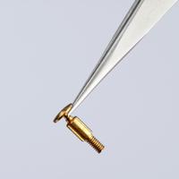 92-22-04 Knipex 130 mm, Stainless Steel, Smooth, Tweezer