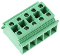 1704020 Phoenix Contact KDS10 Series PCB Terminal Block, 1-Contact, 10mm Pitch, Through Hole Mount, 1-Row, Screw Termination