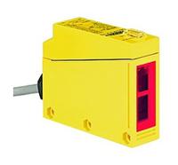 q85vr3d-t9 Banner Diffuse Photoelectric Sensor, Block Sensor, 250 mm Detection Range