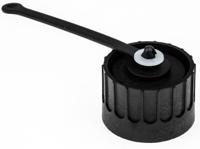 c016-00u000-000-12 Amphenol Industrial Eco-Mate Socket Dust Cap IP65 Rated, Nylon