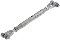 312-3500 RS PRO Jaw to Jaw Steel Rigging Screw, BSW 3/4 Thread