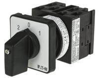 78819008-t0-3-15423eez-p1rs332-206 Eaton, 3P 3 Position 45° Changeover Cam Switch, 690V ac, 20A, Rotary Actuator