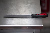 161-1477 RS PRO 200mm, Second Cut, Half Round Engineers File With Soft-Grip Handle