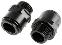 pm011514e JG Speedfit Plastic Pipe Fitting, Straight Threaded Adapter, 15mm, BSP 1/2in