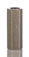 htsb-m4-20-7-1 Essentra Threaded Standoff, M4 Thread, 20mm Body, Brass, Female/Female