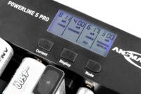 1001-0018-uk-520 Ansmann Powerline 5 Pro Battery Charger For NiCd, NiMH 9V, AA, AAA, C, D 4 Cell with AUS, EU, UK, USA plug