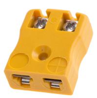 769-1173 RS PRO Miniature Thermocouple Connector for Use with Type K Thermocouple, 4mm Probe, ANSI, RoHS Compliant Standard
