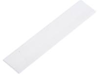 109024 Raaco Drawer Labels, 10mm x 52mm x 1mm, White