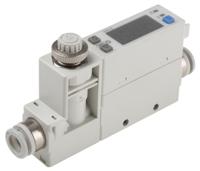 pfm750s-c8-a-w SMC PFM Series Integrated Display Flow Switch for Dry Air, Gas, 1 L/min Min, 50 L/min Max