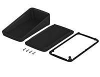 35190035hmt1-bop-900-ph-9005 Bopla BoPad Series Black ABS Desktop Enclosure, Sloped Front, 200 x 105 x 53.6mm