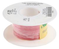 5853-rd005 Alpha Wire Hook-up Wire TEFLON Series Red 0.14 mm² Hook Up Wire, 26 AWG, 7/0.16 mm, 30m, PTFE Insulation, 5853 RD005