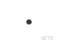2382949-7 TE Connectivity, DT Automotive Connector Male to Female Black Clip Mount 2 Way, Crimp Termination