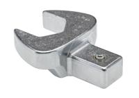 58214024 STAHLWILLE 731/40 Series Open Ended Insert Open-Ended Shell Tool, 24 mm, 14 x 18mm Insert, Chrome Finish