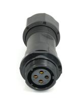 304-506 RS PRO Industrial Circular Connector, 4 Contacts, In-Line, SP17 Connector, Socket, Female, IP68, SP1711C Series