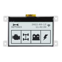 nhd-c12864wo-b1tfh-m NEWHAVEN DISPLAY INTERNATIONAL NHD-C12864WO-B1TFH#-M NHD Graphic LCD Display, White on White, Transflective