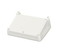 35110176hmt1 Bopla BoPad Series White ABS Desktop Enclosure, Sloped Front, 285 x 198 x 92.9mm