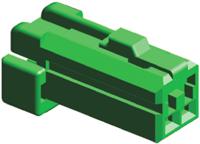 174056-4 TE Connectivity, MULTILOCK 040 Automotive Connector Plug Green Cable Mount 2 Way