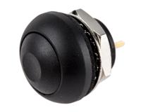 820-7596 RS PRO Miniature Push Button Switch, Momentary, PCB, 13.6mm Cutout, SPST, 30V dc, IP67