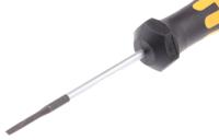 05030101001 Wera Slotted Precision Screwdriver, 1.5 x 0.23 mm Tip, 40 mm Blade, 137 mm Overall
