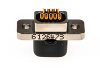 mwdm2l-9ps Glenair MWDM 9 Way Panel Mount D-sub Connector Plug