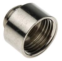 52104450 Lapp Cable Gland Adaptor, M12 Exterior Thread, M16 Interior Thread, Nickel Plated Brass, SKINDICHT Series