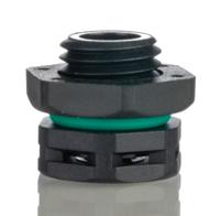vent-ps1ybk-o8002 Amphenol Industrial Vent Series M12 Pressure Relief Vent, 16mm H