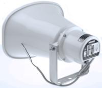 sc-630m TOA SC-630M 30W White Horn Speaker, 250 Hz → 10 kHz, 170 Ω, 330 Ω, IP65