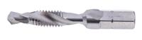 05904 EXACT Threading Tap HSS 1-Piece 1.0mm Pitch Metric Standard M6 Thread